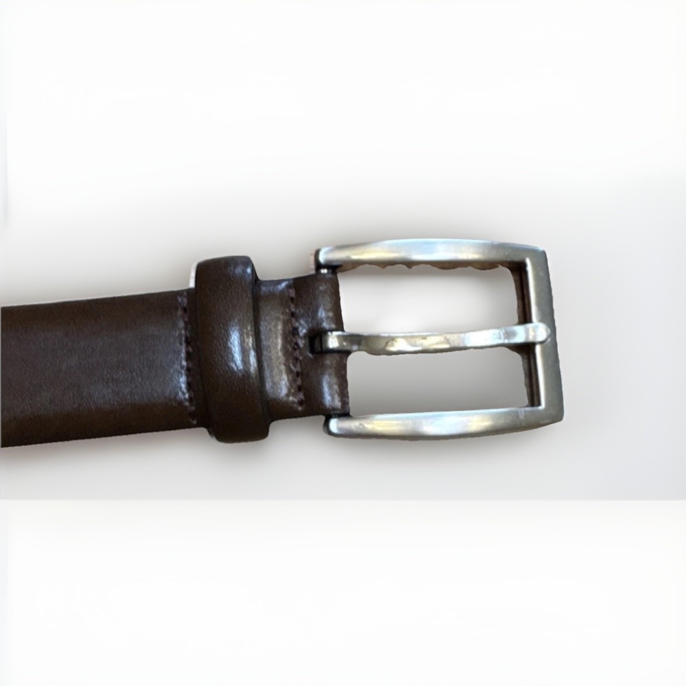 JOS A. Bank Brown Adjustable Dress Belt Buckle Classic Men's Size 42
